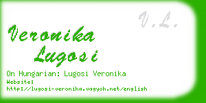 veronika lugosi business card